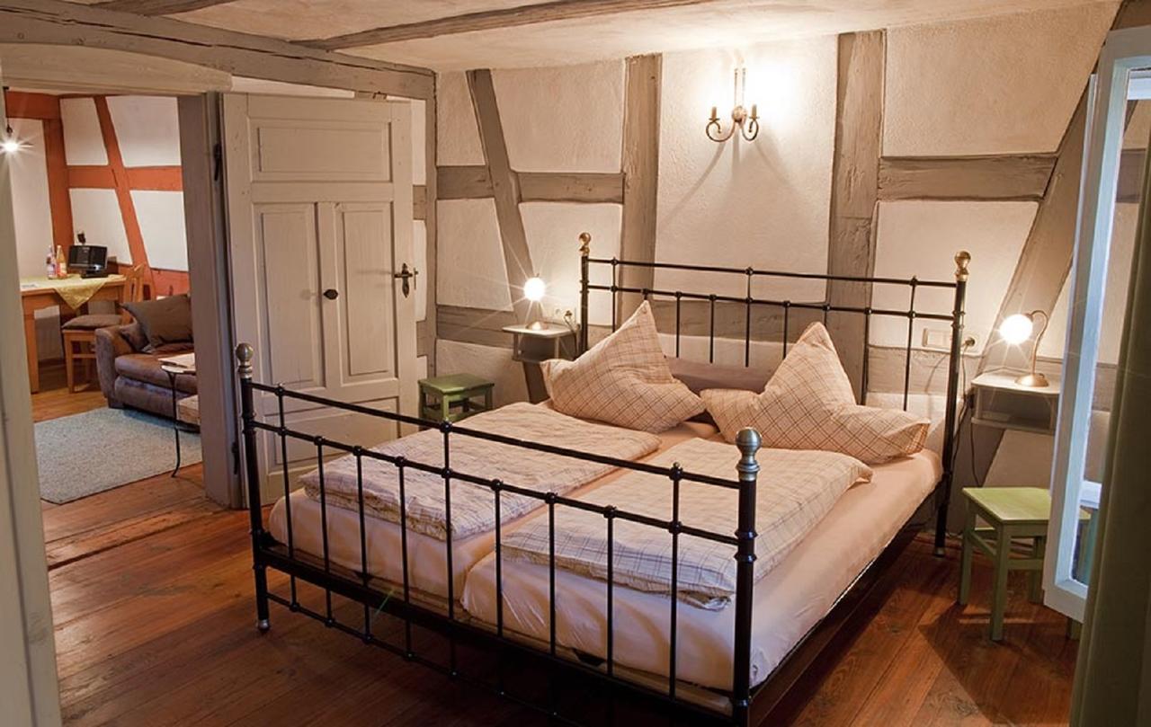 Erlebnis-Kaese-Wohlfuehl-Hof Appartement Rockingen Buitenkant foto